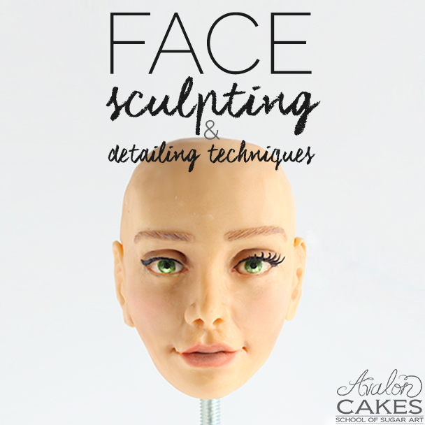 Sculpting and Detailing a Face Combo Pack • Avalon Cakes Online School