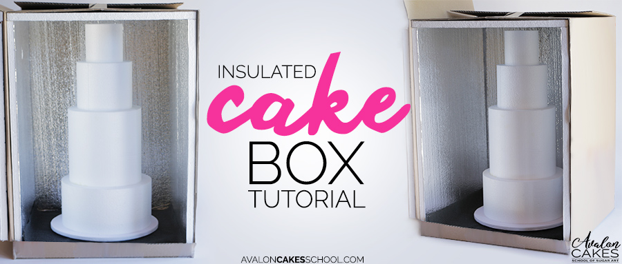 Insulated Cake Box Tutorial Image